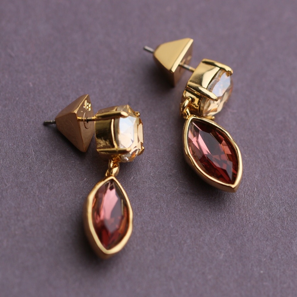 Alexis Bittar Cluster Drop Post Earrings
